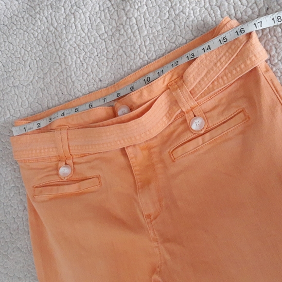 Pilcro and the Letterpress By Anthropologie High-Rise Flare Size 31 Crop Pants - Picture 9 of 15